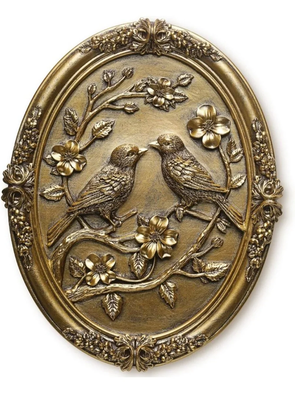 Vintage Bird Wall Sculpture | Hand-Painted Retro Art Decor for Living Room